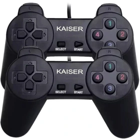 دسته بازی کامپیوتر دوبل ساده کایزر مدل Kaiser K-503