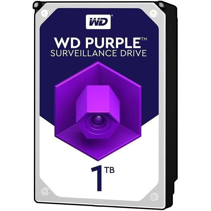 هارد دیسک اینترنال وسترن دیجیتال سری بنفش ظرفیت 1 ترابایت (اصل) ا Western Digital Purple Internal Hard Drive 1TB
